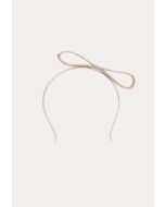 Lurex Lace Bow Tie Headband -Sale