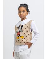 Mickey Mouse Knitted Sleeveless Gilet -Sale