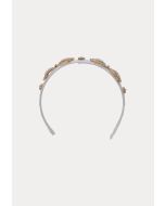 Multi Charm Stones Bow Headband -Sale