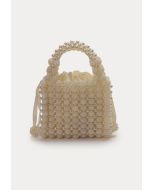 Multi Beaded Luxury Pearl Handbag -Sale