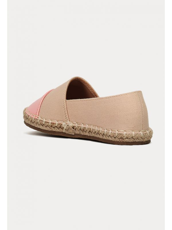 Contrast Toe Cap Espadrilles