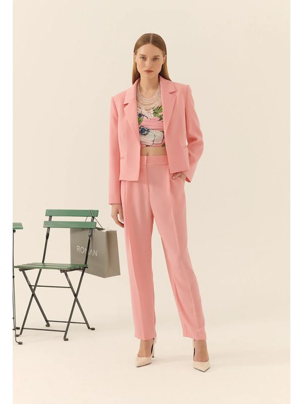 Roman store pink jacket