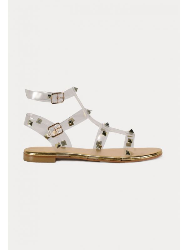 Pyramid stud sandals on sale