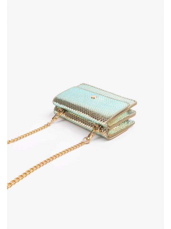 Metallic gold discount crossbody bag