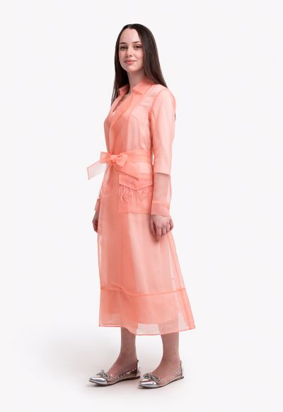 Organza shirt store dress maje