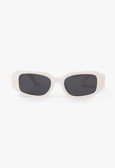 Rectangular-frame sunglasses