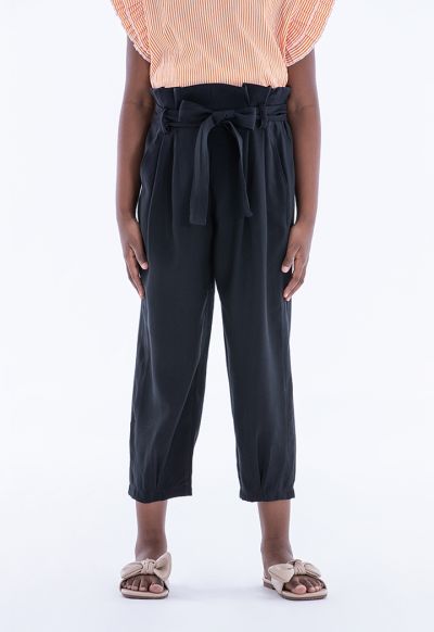 Paperbag trousers clearance sale