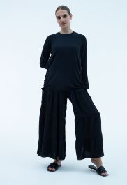 Tiered hotsell flare pants