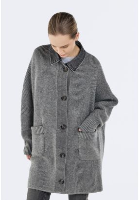 Free Size Knitted Cardigan