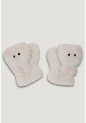 Convertible Fur Fingerless Gloves