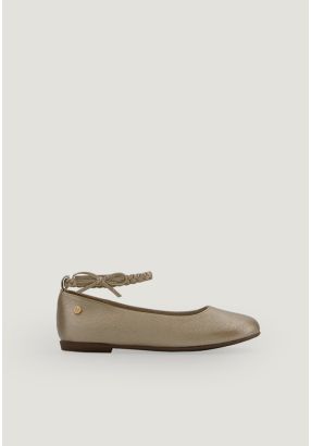 Solid Braided Ankle Strap Shoes