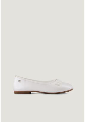 Strass Embellished Bow Ballerina