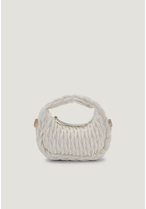 Mini Textured Shoulder Bag