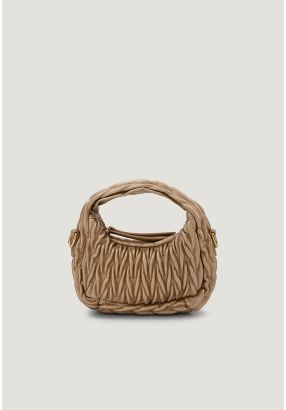Mini Textured Shoulder Bag