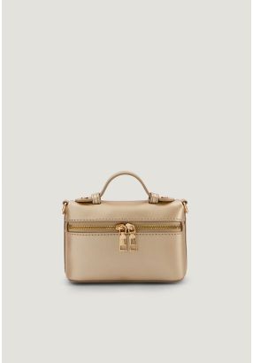 Matte PU Leather Mini Crossbody bag