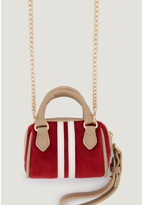 Mini Suede Hand Bag