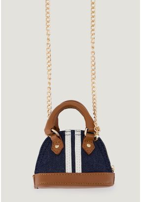 Mini Denim Hand Bag