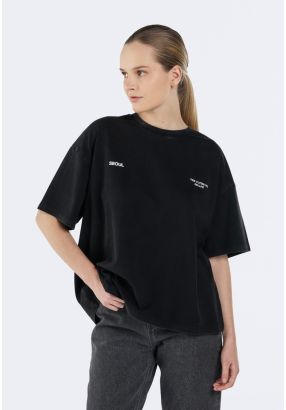 Typography Print T- Shirt