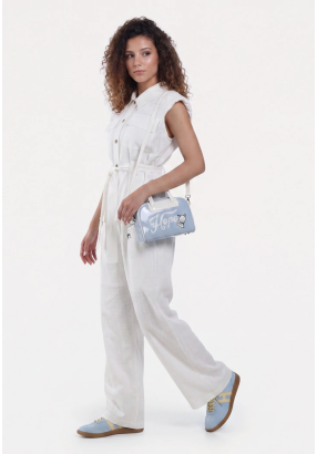 High Waist Wide Leg Trouser