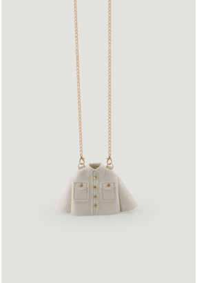 Shirt-Style Mini Crossbody Bag