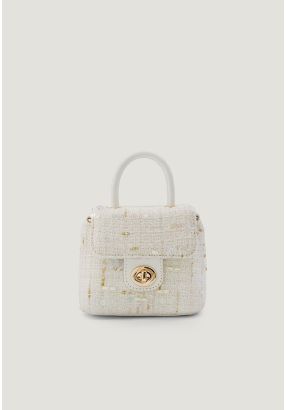 Mini Tweed Lurex Handbag
