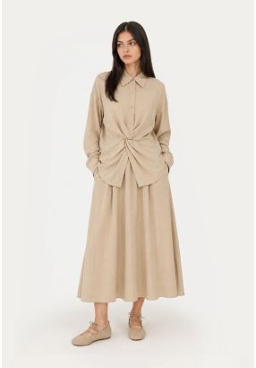 Flared Solid Skirt
