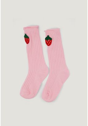 Strawberry Patch Knitted Socks
