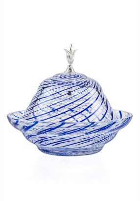 Bulbul Mini Glass Pot