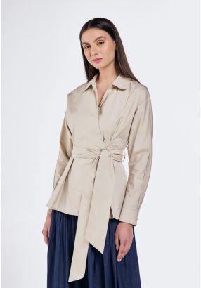 Solid Wrap kimono