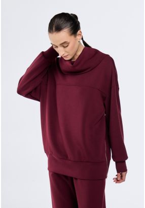 Cowl Neck Sweatshirt 
