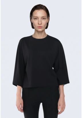 Kimono-Sleeve Sweatshirt