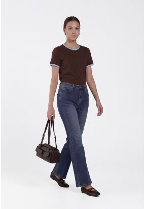 High Waist Flared Jeans