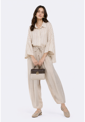 Harem Linen Pants