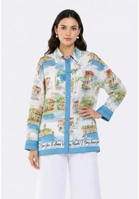 Watercolor Graphic Shirt
