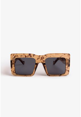 Modern Oversized Square Sunglasses