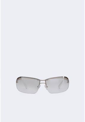 Iconic Rectangular Frame Sunglasses