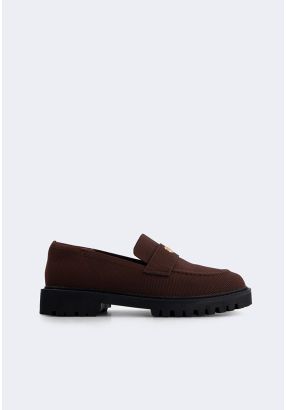 Solid Flyknit Loafers