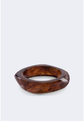 Rigid Marble Effect Bangle