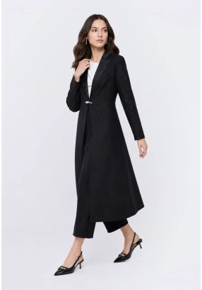 Shimmer Blazer Coat