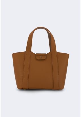 Textured Micro Shopper Bag