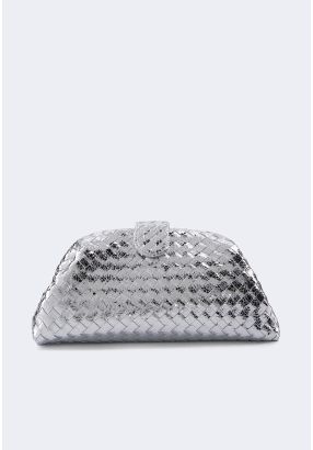Metallic Intricate Clutch