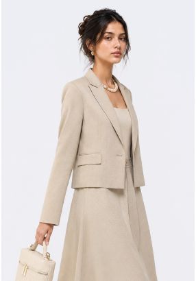 Smart Casual Cropped Blazer