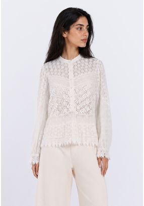 Sheer Lace Top
