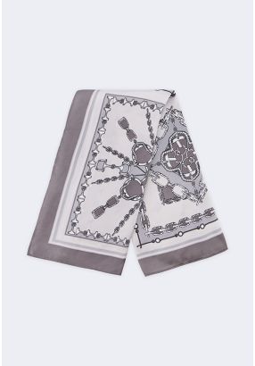 Chain Print Scarf