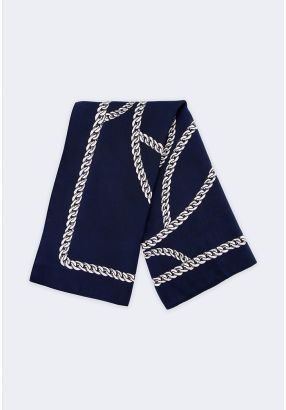 Chain Print Scarf