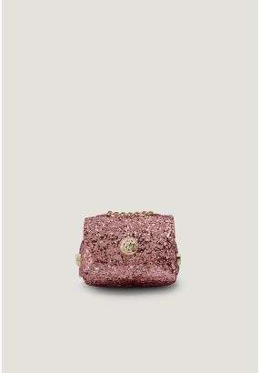 Sequined Micro Crossbody Bag