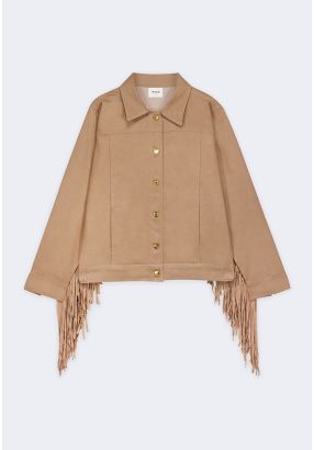 Fringe Shirt Jacket