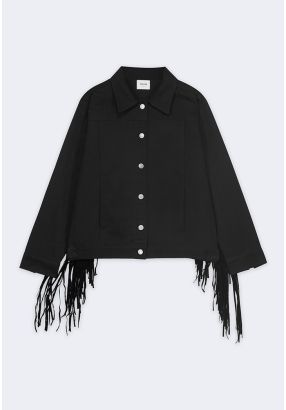 Fringe Shirt Jacket