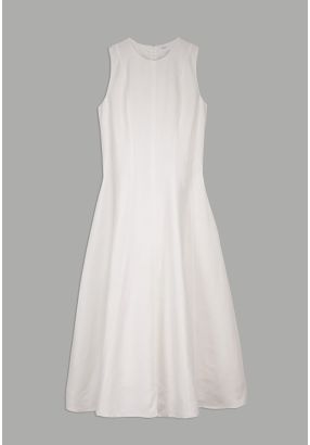 Sleeveless Round Neck Dress