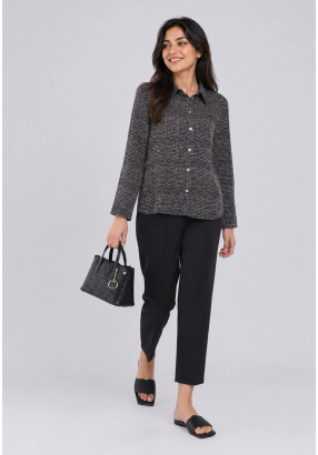 Straight Cut Basic Trousers